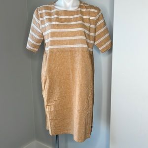 NWT Batela Linen and Cotton Dress size 42 US 10